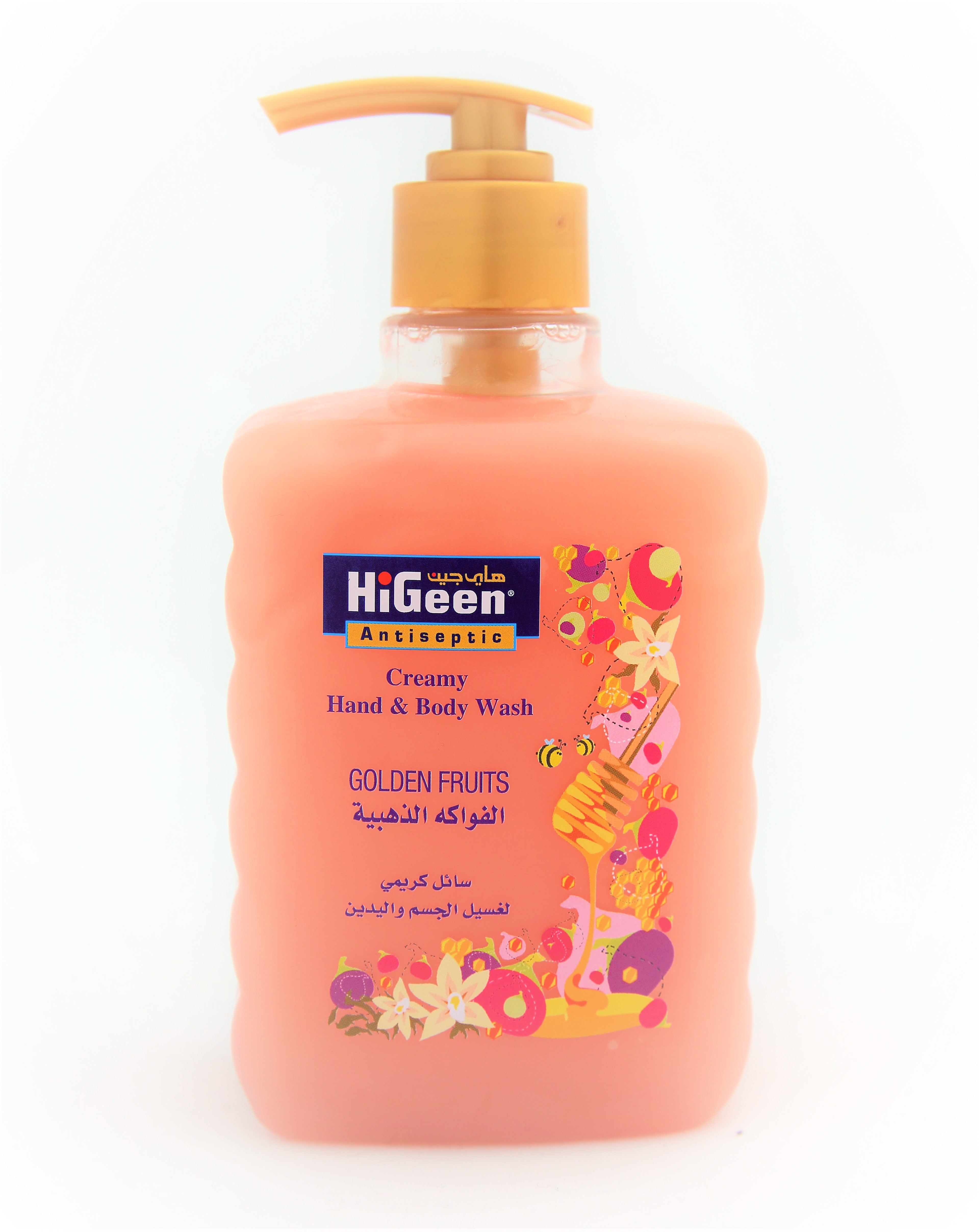HiGeen Creamy Hand & Body Wash Golden Fruits